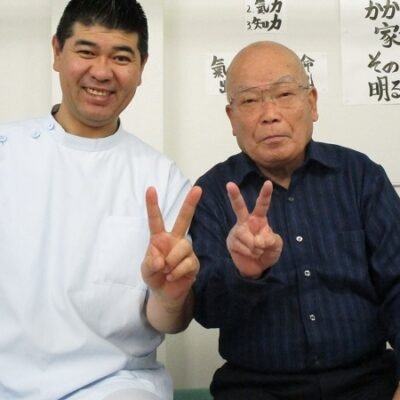 藤田照雄様（男性・84歳）と院長